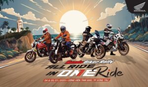 Đại hội Honda Biker Rally 2025: All Ride in One Ride – Đa cung đường, đồng đam mê