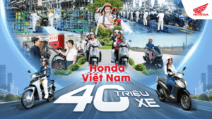 Honda Việt Nam tổ chức Lễ chào mừng chiếc xe máy thứ 40 triệu
